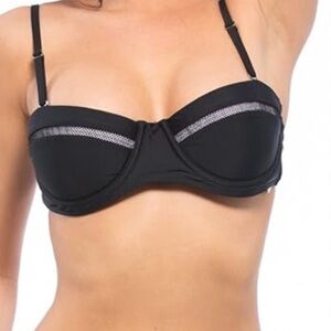 6 Shore Road 🌟🔥by Pooja NWT black bikini top